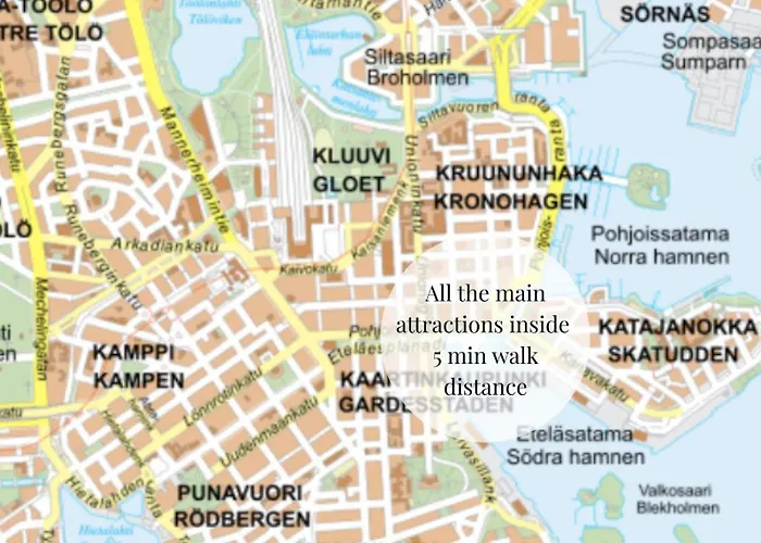 Modern In A Prime Location Apartment *